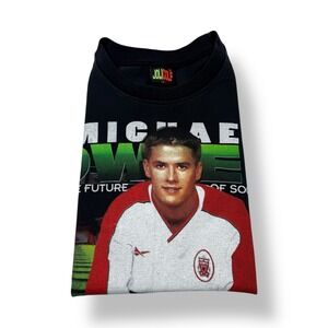 Michael Owen The Future of Soccer T Shirt Liverpool Football Club Mens L